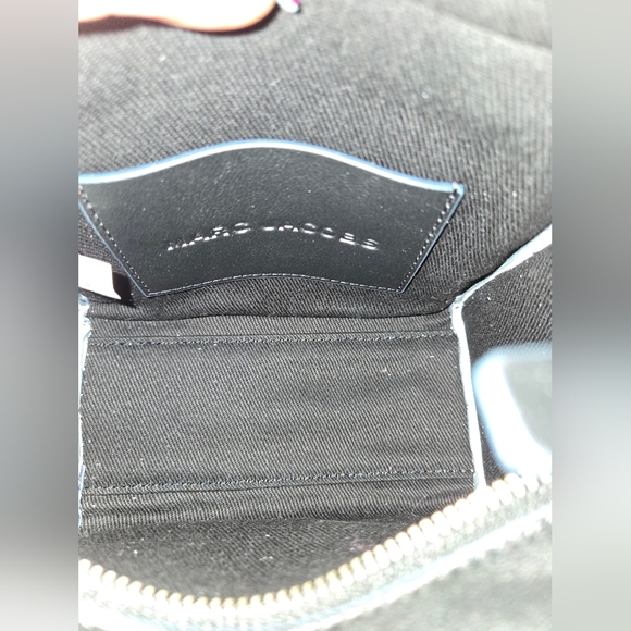 NWT Marc Jacobs The Denim Printed Leather Crossbody Tote Bag - Picture 10 of 11